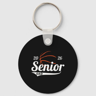 Senior Basketball Dad Cl Of 2026 Graduation Gradua Keychain