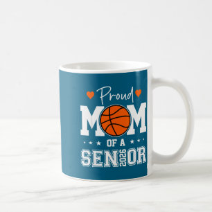 Senior Basketball Mom Class 2026 Artwork Coffee Mug