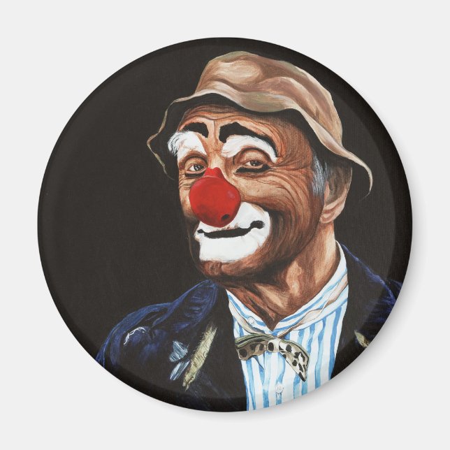 Senior Billy The Clown Magnet (Front)