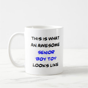 senior boy toy, awesome coffee mug