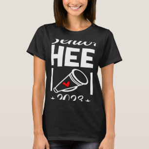 Senior Cheer Mom 23 Cheerleader Parent Class of 20 T-Shirt