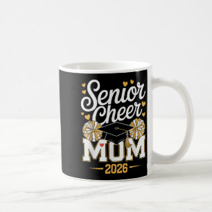 Senior Cheer Mom Cl Of 2026 Coffee Mug