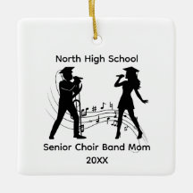 Senior Choir Band Mom Music Notes