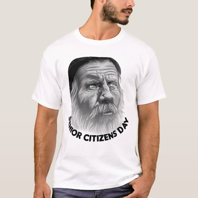 Senior Citizen day T-Shirt (Front)