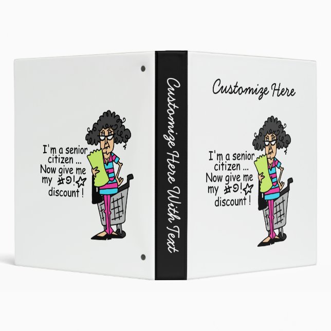 Senior Citizen Discount Binder (Background)