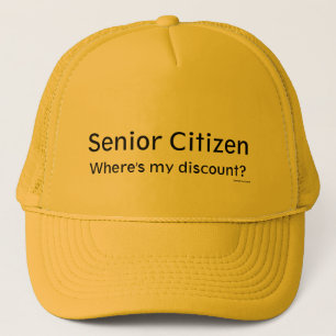 Senior Citizen Trucker Hat