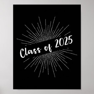 Senior Cl 2025 Graduate First Day Of School 10th G Poster