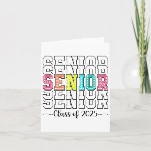 Senior Cl Of 2025 Graduation Senior 2025 Card