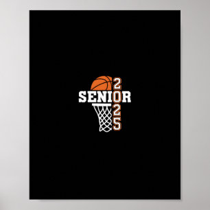 Senior Cl Of 2025 Sketll Sports Seniors Boys Team Poster
