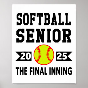 Senior Cl Of 2025 Softll Senior Night Graduation P Poster