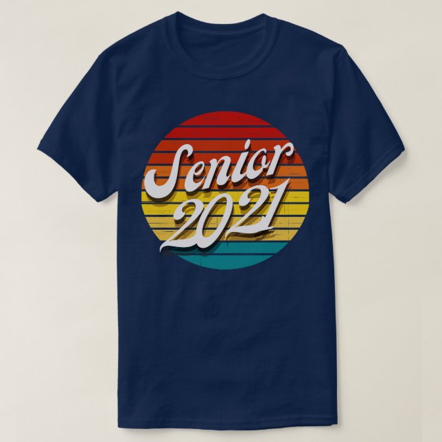 Senior Class of 2021 T-Shirt (Design Front)