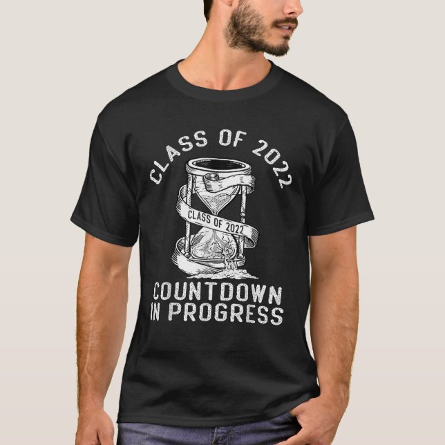 Senior Class Of 2022 Countdown To Graduation Sandg T-Shirt (Front)