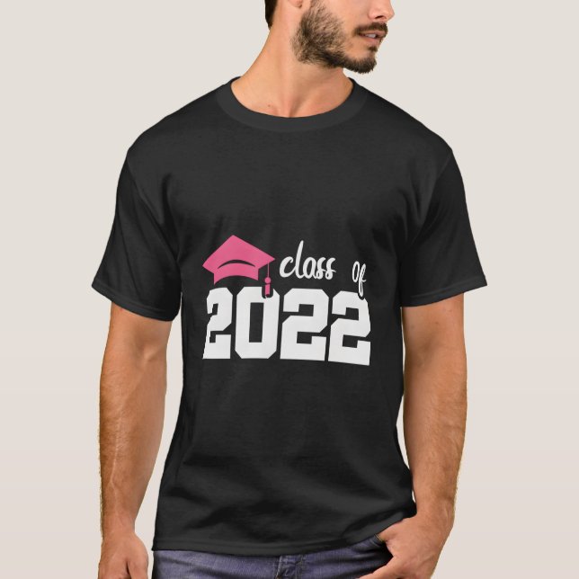 Senior Class Of 2022 Graduation Ceremony Graduate  T-Shirt (Front)