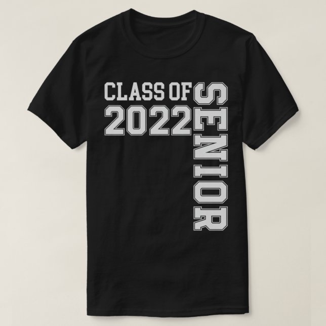 Senior Class of 2022 High School Graduation Gi T-Shirt (Design Front)