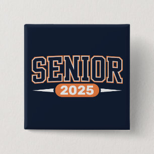 Senior Class of 2025 2 Inch Square Button