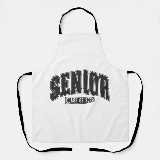 Senior Class of 2025 Class of 2025 Graduation  Apron (Front)
