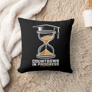 Senior Class Of 2025 Countdown to Graduation Gift Throw Pillow