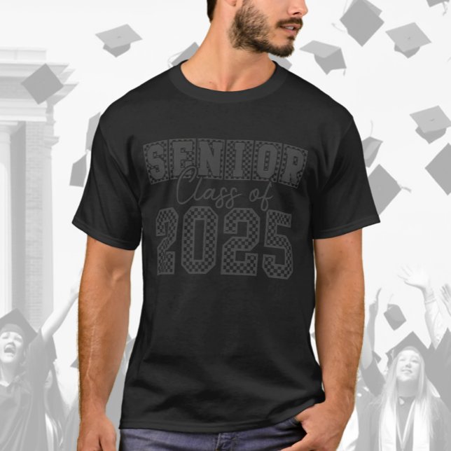Senior Class of 2025 Retro Blackout T-Shirt (Creator Uploaded)