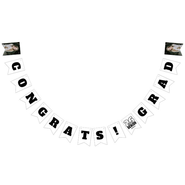 Senior Class of 2026 Graduation  Bunting Flags (All)