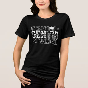 Senior Class Of 2027 Tri-Blend Shirt