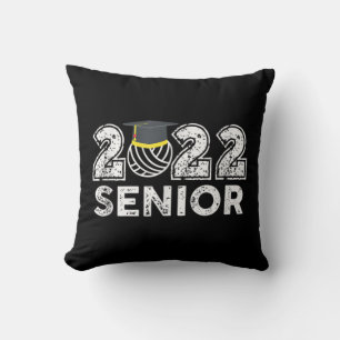 Senior Class Of  Volleyball Seniors  Throw Pillow