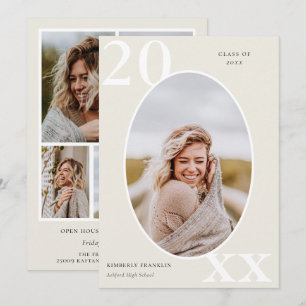 Senior Class Rounded Photo Frame Graduation 