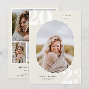 Senior Class Rounded Photo Frame Graduation
