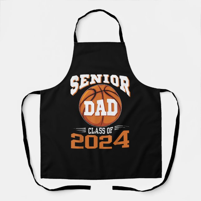 Senior Dad Class of 2024 Apron (Front)