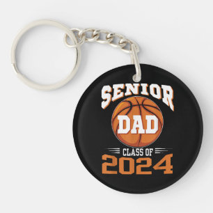 Senior Dad Class of 2024 Keychain