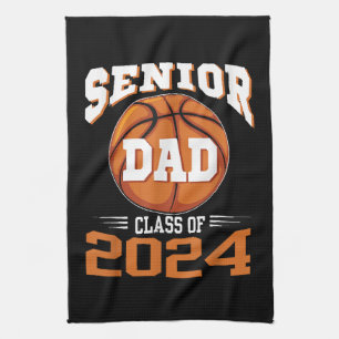 Senior Dad Class of 2024 Kitchen Towel
