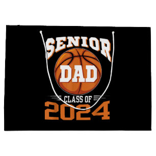 Senior Dad Class of 2024 Large Gift Bag