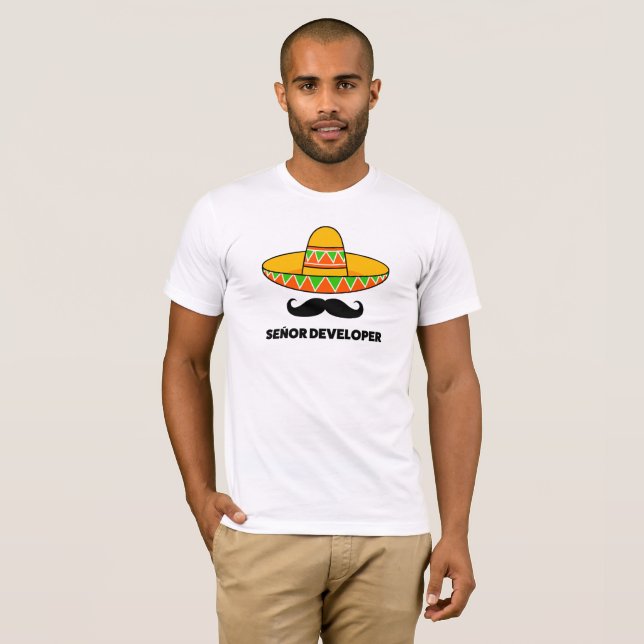 Senior developer T-Shirt (Front Full)