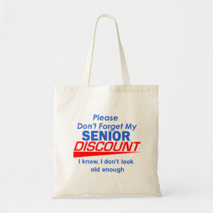 SENIOR DISCOUNT Bag