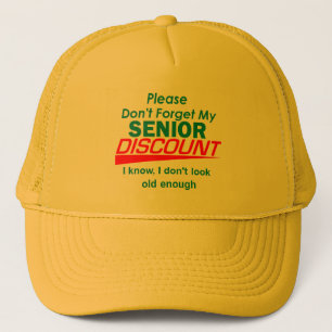 SENIOR DISCOUNT Hat