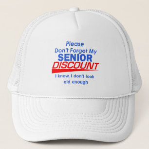 SENIOR DISCOUNT Hat