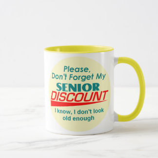 SENIOR DISCOUNT Mug
