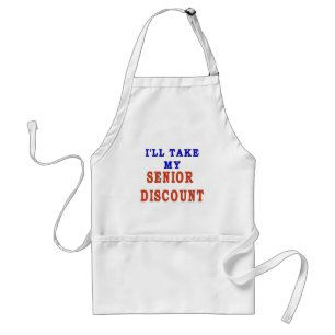 SENIOR DISCOUNT STANDARD APRON