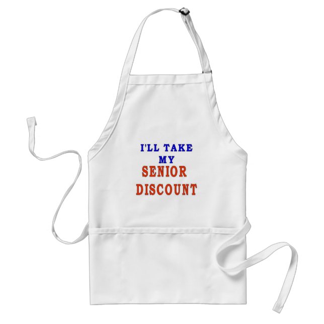 SENIOR DISCOUNT STANDARD APRON (Front)