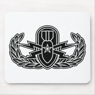 Senior EOD stencil Mouse Pad