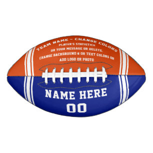 Senior Football Gift Ideas, Customizable Footballs