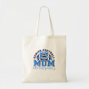 Senior Football Mom 2027 The Last Quarter Game Day Tote Bag