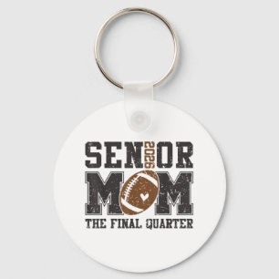 Senior Football Mom Football Mama Game Day Cl Of 2 Keychain