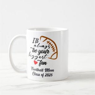 Senior Footll Mom Cl Of 2026 Graduation Graduate Coffee Mug