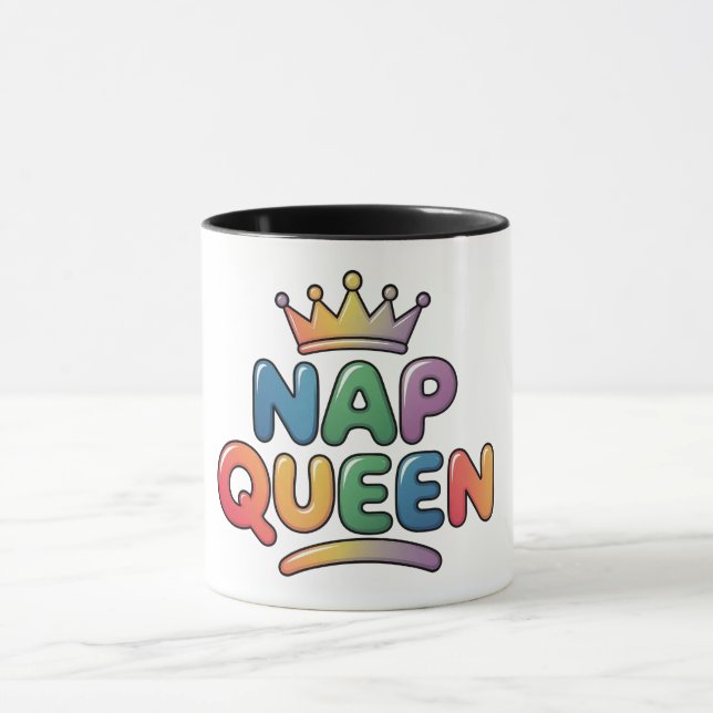 Senior Funnies Women's Mug  Nap Queen (Center)