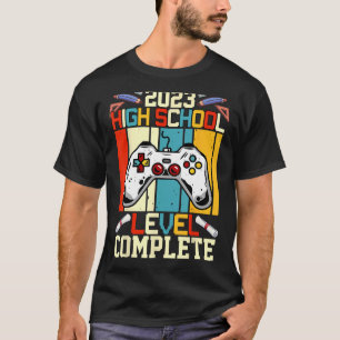 Senior Gamer 2023 High School Level Complete 2023 T-Shirt