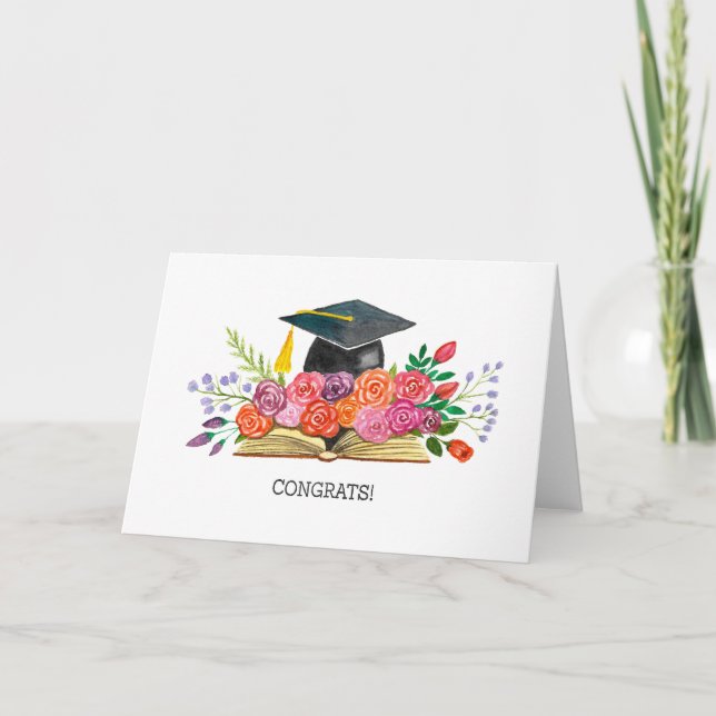 Senior Gift, College Grad, High School Holiday Card (Front)