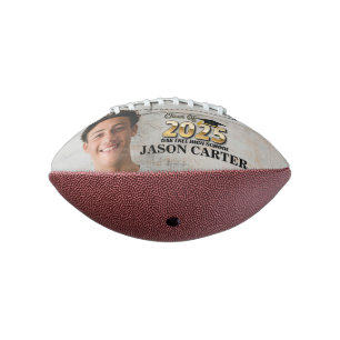 Senior Graduate Class of 2025 Graduation Photo Football