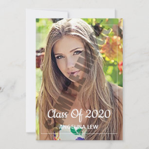 Senior Graduation Announcement and Invitation