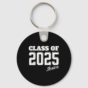 Senior Graduation Cl Of 2025 College University Gr Keychain