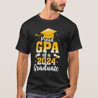 Senior Graduation Proud Gpa of a 2024 Graduate T-Shirt